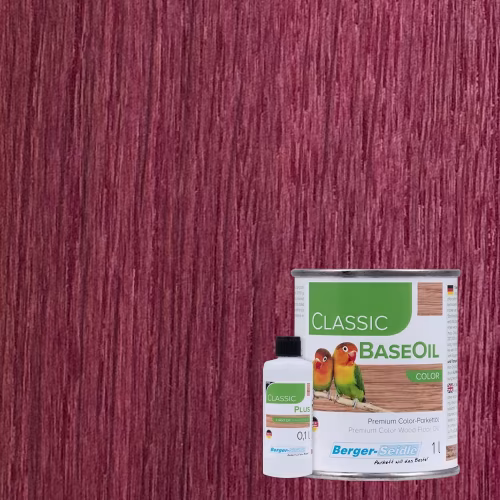 Масло для пола Berger-Seidle Classic BaseOil Color 2K цвет Violet / Violett полуматовое 1,1 л
