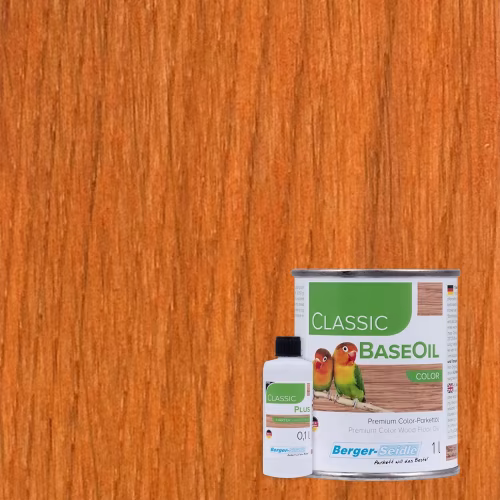 Масло для пола Berger-Seidle Classic BaseOil Color 2K цвет Orange полуматовое 1,1 л