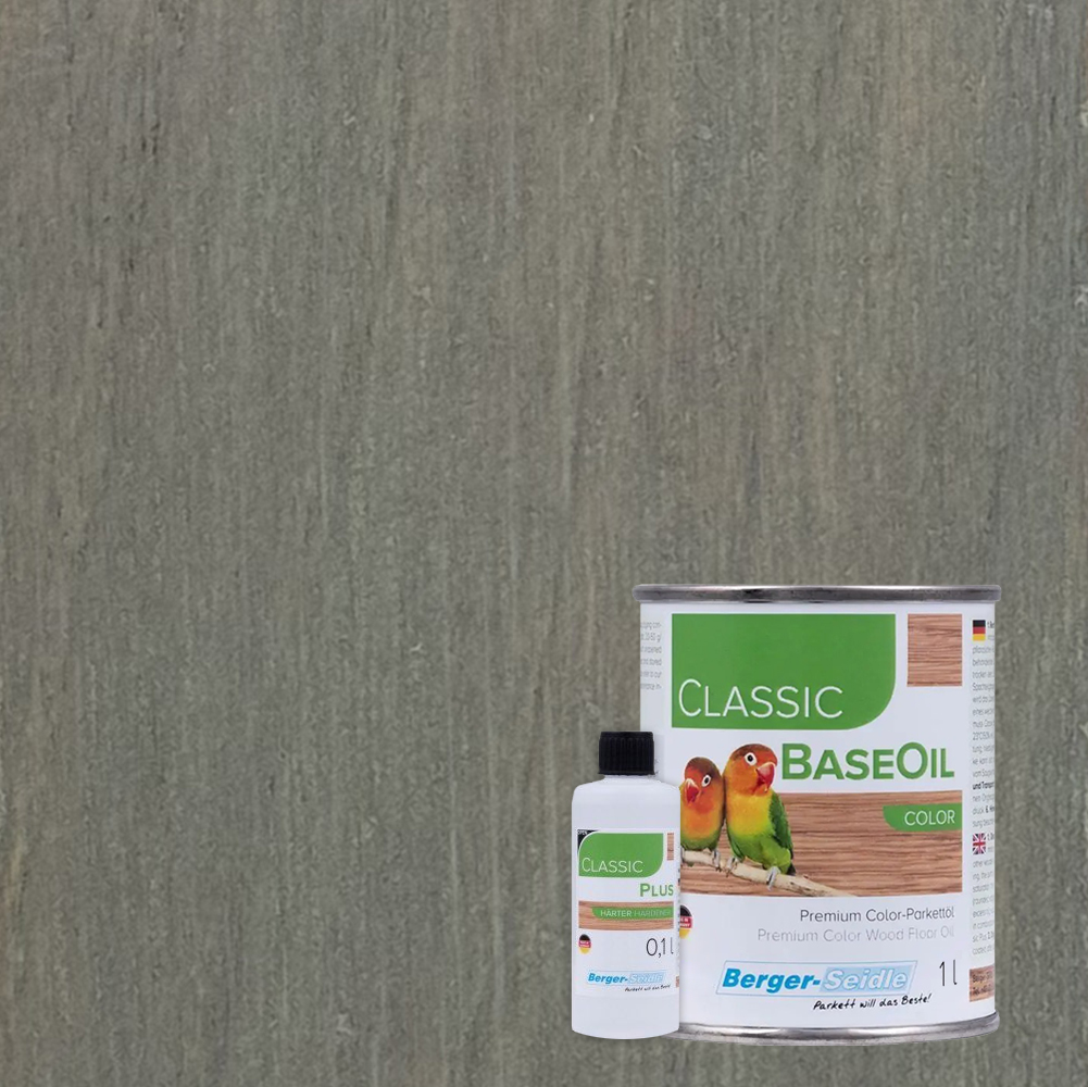 Масло для пола Berger-Seidle Classic BaseOil Color 2K цвет Reed Green / Schilfgrun полуматовое 1,1 л