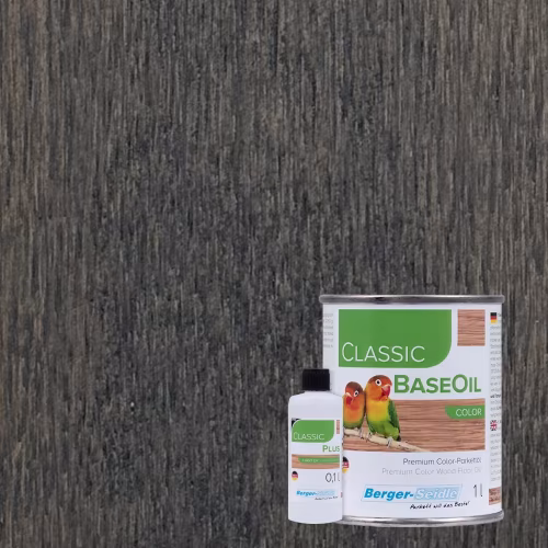 Масло для пола Berger-Seidle Classic BaseOil Color 2K цвет Basalt Grey / Basaltgrau полуматовое 1,1 л