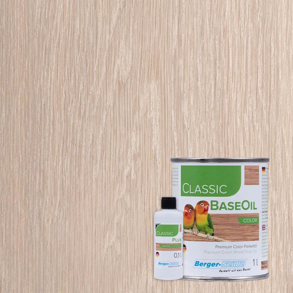Масло для пола Berger-Seidle Classic BaseOil Color 2K цвет White Oak / Weisseiche полуматовое 1,1 л