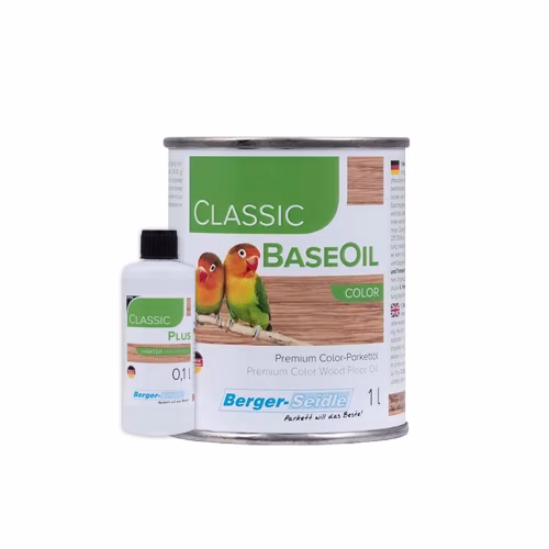 Масло для пола Berger-Seidle Classic BaseOil Color 2K цвет Caribbean / Karibik полуматовое 1,1 л