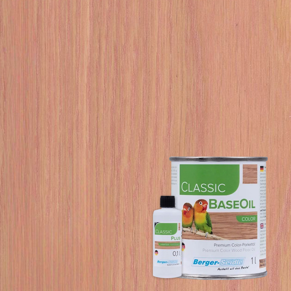Масло для пола Berger-Seidle Classic BaseOil Color 2K цвет Pink Lady полуматовое 1,1 л
