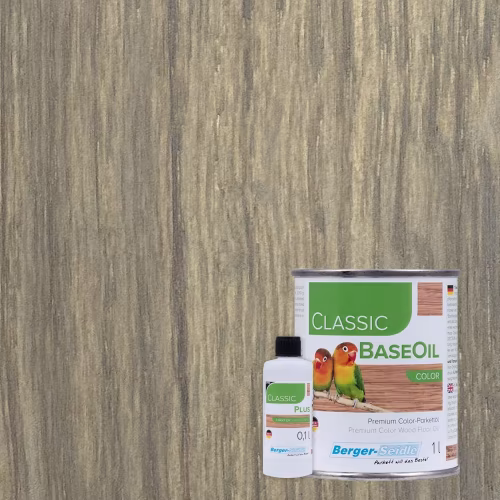 Масло для пола Berger-Seidle Classic BaseOil Color 2K цвет Alaska Driftwood / Alaska Treibholz полуматовое 1,1 л