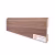 Плинтус МДФ ламинированный TeckWood Орех Натур 2000×75×16