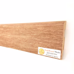 Плинтус МДФ ламинированный TeckWood Дуб Бостон Oak Boston 2000×75×16