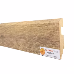 Плинтус МДФ ламинированный TeckWood Дуб Гала 2000×75×16