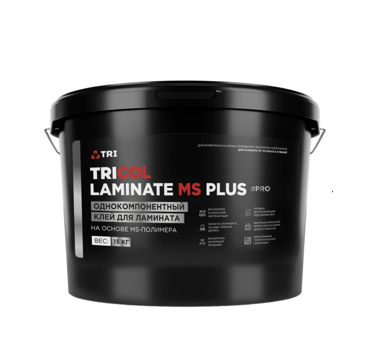 Клей для ламината Tricol Laminate MS Plus MS-полимерный 15 кг