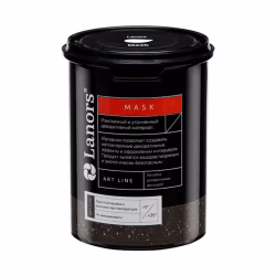 Лак для декоративной штукатурки Lanors Mask матовый 1 кг