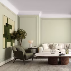 Потолочный плинтус под покраску Hiwood A146 с подсветкой 2000×115×90