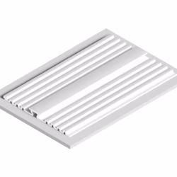 Стеновая панель под покраску Hiwood HL201 NP 2700×240×18,5