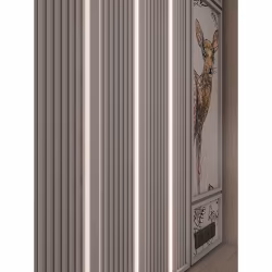 Стеновая панель под покраску Hiwood HL201 NP 2700×240×18,5