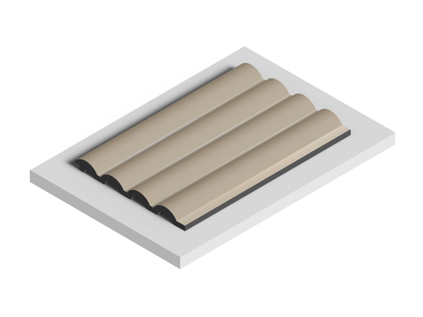 Стеновая панель Hiwood LV140 BR432 2700×120×12