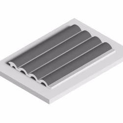 Стеновая панель Hiwood LV140 GR17 2700×120×12