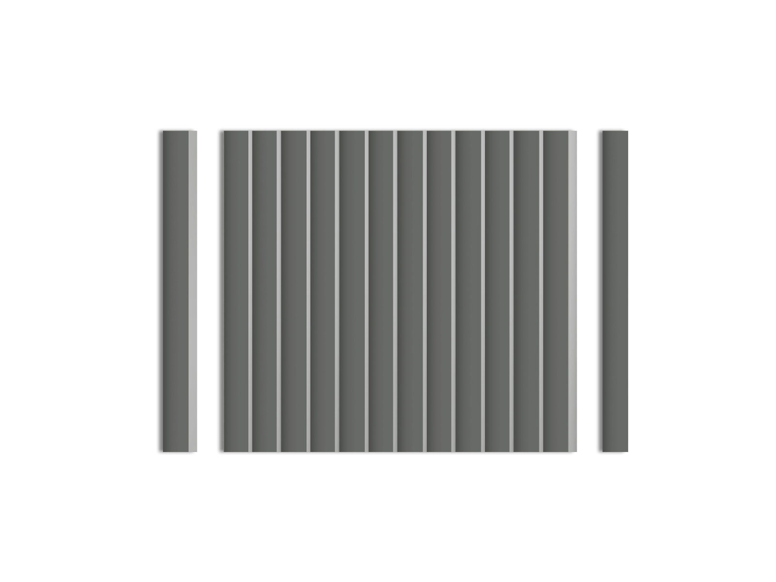 Стеновая панель Hiwood LV140 GR17 2700×120×12