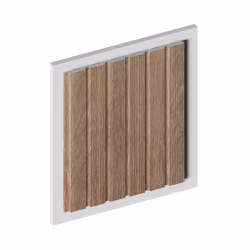Стеновая панель Hiwood LV123 BR416 2700×120×12