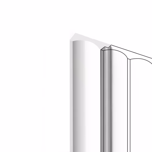 Финишный молдинг под покраску Hiwood LF139A NP 3000×34×12