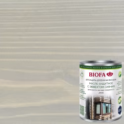 Масло для фасадов Biofa 2043S цвет 4354 Нежное Сияние шелковисто-матовое 0,4 л