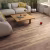 Ламинат My Floor Residence Дуб Лэйк Коричневый ML1022 1845×244×10 фото в интерьере