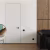 Плинтус алюминиевый теневой с подсветкой Laconistiq Light Doors Без покрытия 38-100-300 3000×36×15,5 фото в интерьере