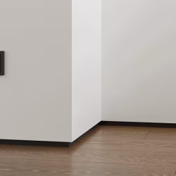 Плинтус алюминиевый теневой с подсветкой Laconistiq Light Doors Без покрытия 38-100-300 3000×36×15,5