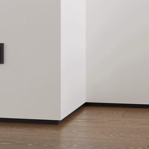 Плинтус алюминиевый теневой с подсветкой Laconistiq Light Doors Без покрытия 38-100-300 3000×36×15,5