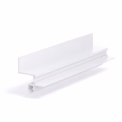 Профиль алюминиевый теневой с подсветкой Laconistiq Gips Ultra RAL9016 Белый муар 56-32-300 3000×41×43,3