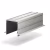 Профиль алюминиевый теневой для штор Laconistiq Roll-Box Base Черный муар 57-31-270 3000×110×110