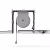 Профиль алюминиевый теневой для штор Laconistiq Roll-Box Base Черный муар 57-31-270 3000×110×110