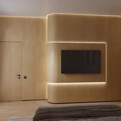 Профиль алюминиевый теневой с подсветкой Laconistiq Multilevel Dual Черный 30-11-300 3000×46,7×31