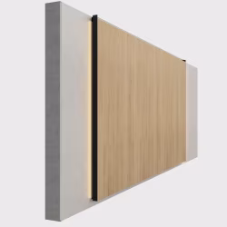 Профиль алюминиевый теневой с подсветкой Laconistiq Multilevel Dual Черный 30-11-300 3000×46,7×31