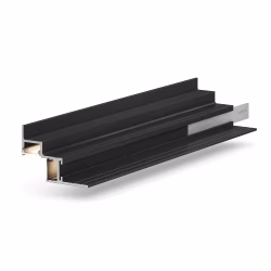 Профиль алюминиевый теневой с подсветкой Laconistiq Multilevel Dual Черный 30-11-300 3000×46,7×31
