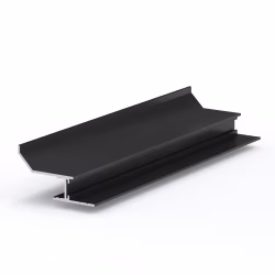 Профиль алюминиевый теневой с подсветкой Laconistiq Multilevel Struk Черный 20-11-300 3000×55×29