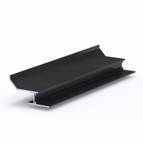 Профиль алюминиевый теневой с подсветкой Laconistiq Multilevel Struk Черный 20-11-300 3000×55×29