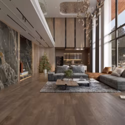 Кварцвиниловый SPC ламинат Alpine Floor Титан 6 Барит ECO 28-1-R 1220×183×6