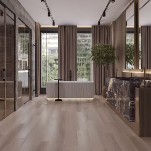 Кварцвиниловый SPC ламинат Alpine Floor Титан 6 Агат ECO 28-5-R 1220×183×6