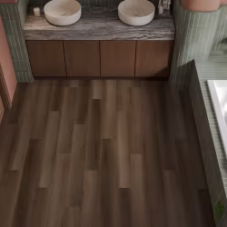 Кварцвиниловый SPC ламинат Alpine Floor Титан 6 Обсидиан ECO 28-6-R 1220×183×6