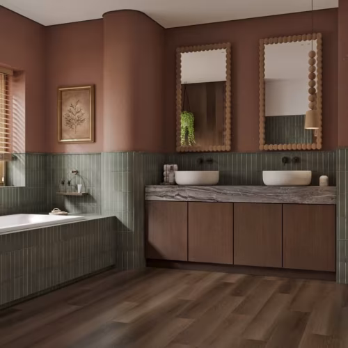 Кварцвиниловый SPC ламинат Alpine Floor Титан 6 Обсидиан ECO 28-6-R 1220×183×6