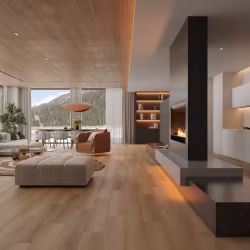 Кварцвиниловый SPC ламинат Alpine Floor Титан 8 Тритон ECO 27-8-R 1220×183×8