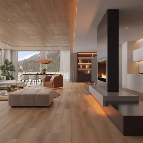 Кварцвиниловый SPC ламинат Alpine Floor Титан 8 Тритон ECO 27-8-R 1220×183×8
