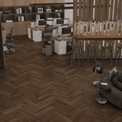 Кварцвиниловый SPC ламинат Alpine Floor Титан Паркет Минос ECO 29-4-R венгерская елка 600×125×6