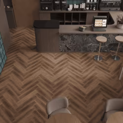 Кварцвиниловый SPC ламинат Alpine Floor Титан Паркет Икарус ECO 29-5-R венгерская елка 600×125×6