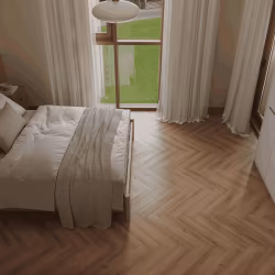 Кварцвиниловый SPC ламинат Alpine Floor Титан Паркет Феникс ECO 29-8-R венгерская елка 600×125×6