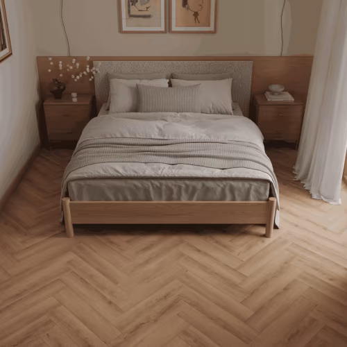 Кварцвиниловый SPC ламинат Alpine Floor Титан Паркет Феникс ECO 29-8-R венгерская елка 600×125×6