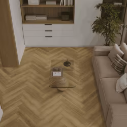Кварцвиниловый SPC ламинат Alpine Floor Титан Паркет Антей ECO 29-11-R венгерская елка 600×125×6
