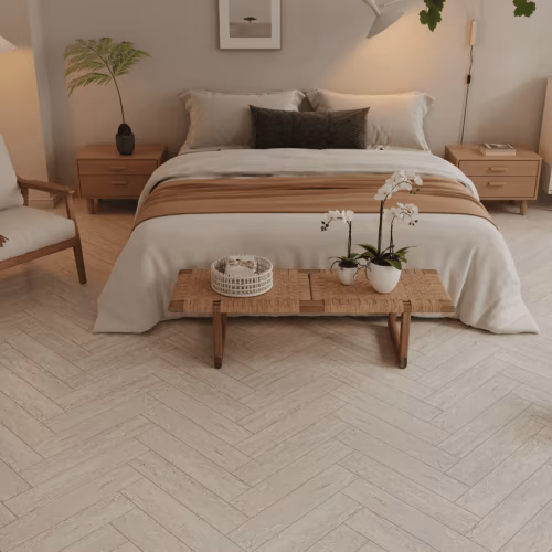 Кварцвиниловый SPC ламинат Alpine Floor Адамант Паркет Зонда ECO 31-4-R венгерская елка 600×125×5