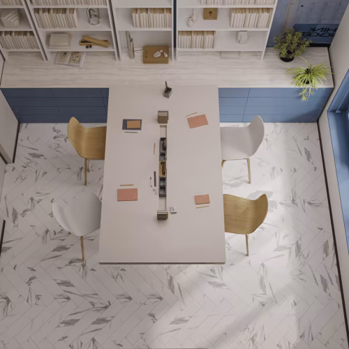 Кварцвиниловый SPC ламинат Alpine Floor Адамант Паркет Фен ECO 31-5-R венгерская елка 600×125×5