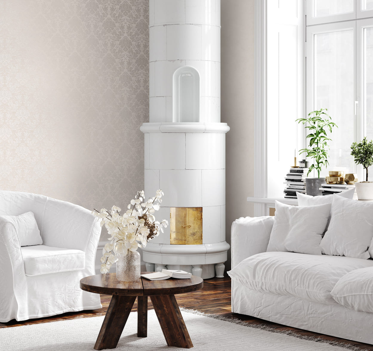 Обои Hygge Сделано в России Елец MIR2 002 10,05×1 фото в интерьере