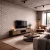 Гибкий камень Alpine Walls Гибкая керамика Tessera Bianca MTR-002PW 1200×590×7 фото в интерьере