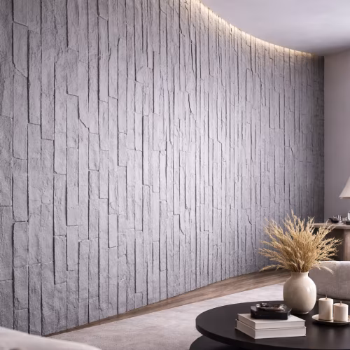 Гибкий камень Alpine Walls Гибкая керамика Muro Verticale MTR-003PW 1200×600×6